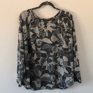 Black Paisley T-shirt